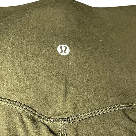 Lululemon Align High-Rise Pant‎ II 25" Sz 2 Gray Sage Soft Stretch Gym Active - Picture 5 of 6